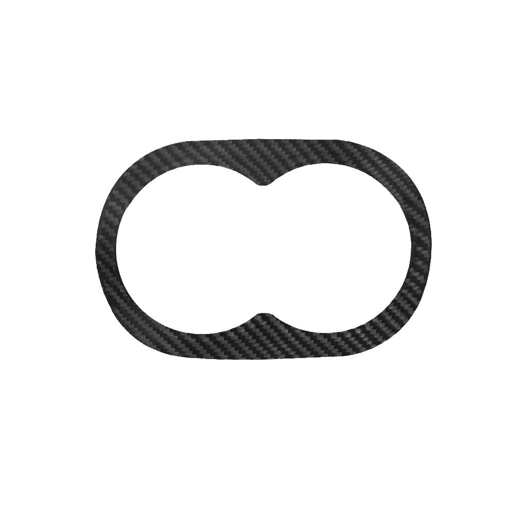 Red Dashboard Lower Trim Strip Cover Carbon Fiber For COBALT 2005-2010 v