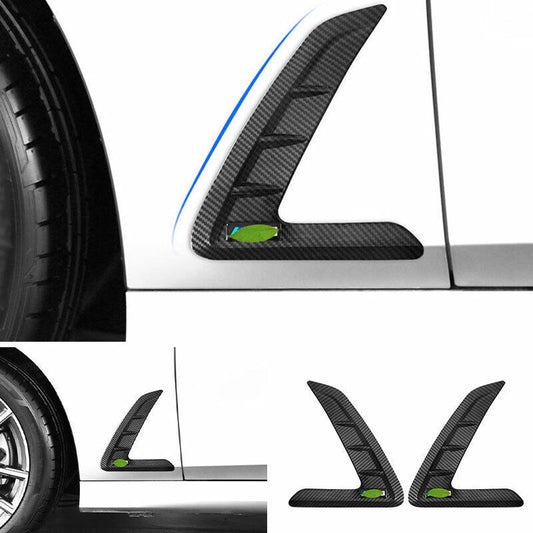 for BMW 3-Series G20 2019-2023 Carbon Fiber Fender Side Air Outlet Cover Trim 2P