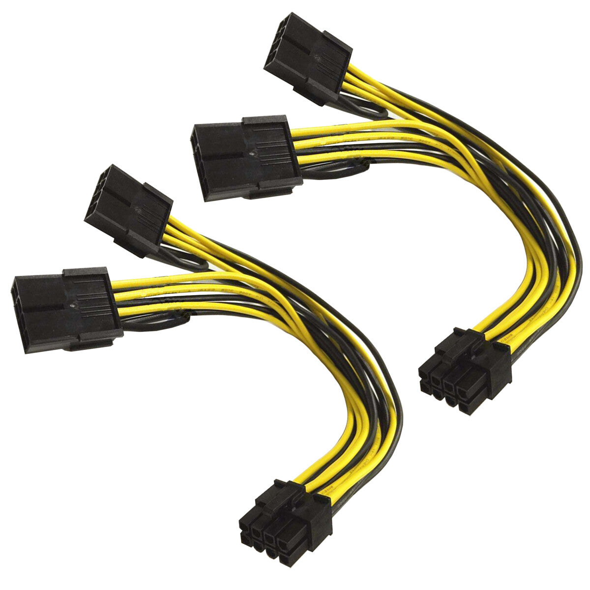 NVIDIA Dual 8 to 8 Graphics Card Power Cables for K80 M40, M60, P40, P100 GPUs n