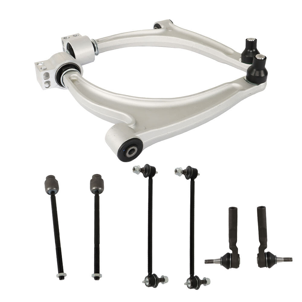 8-Piece Front Tie Stick Rocker Link Control Arm Kit for 2004-2012 Malibu n
