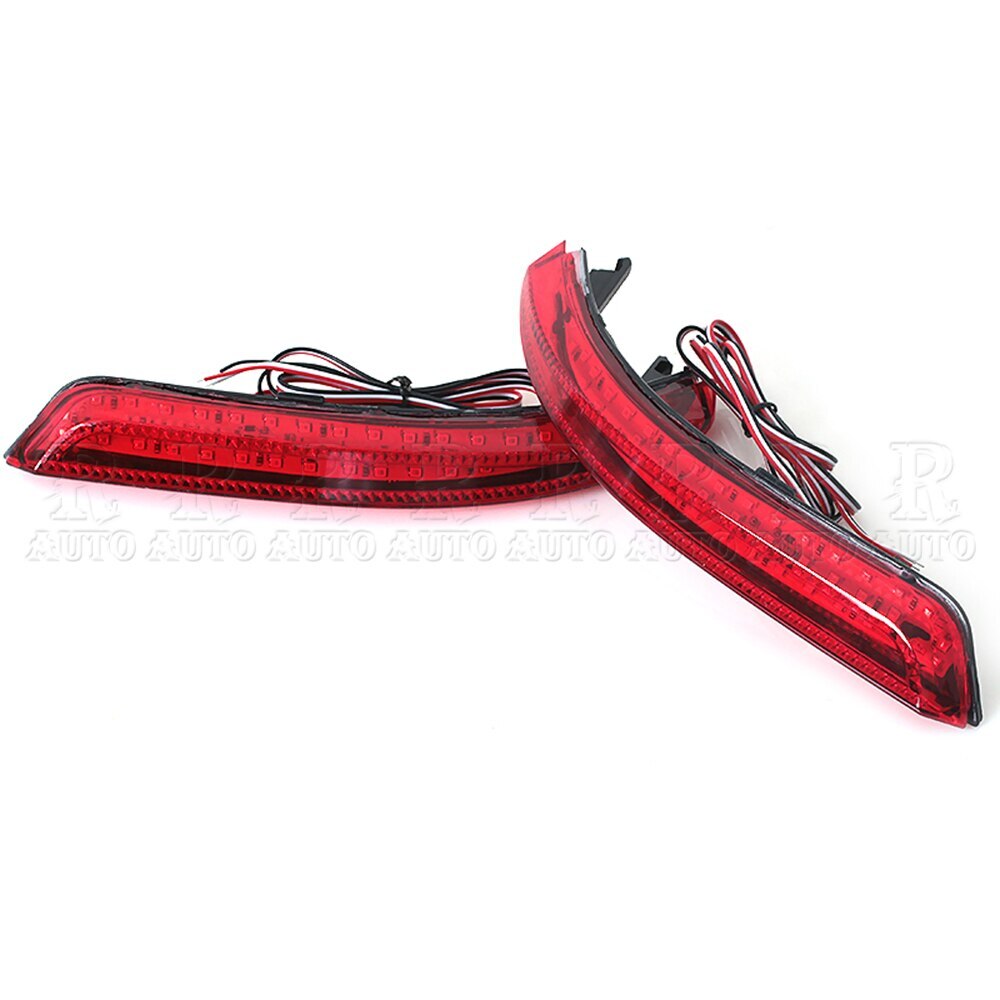 Pair For Almera Bluebird Sylphy 2006-2014 Reflector LED Stop Brake Light v