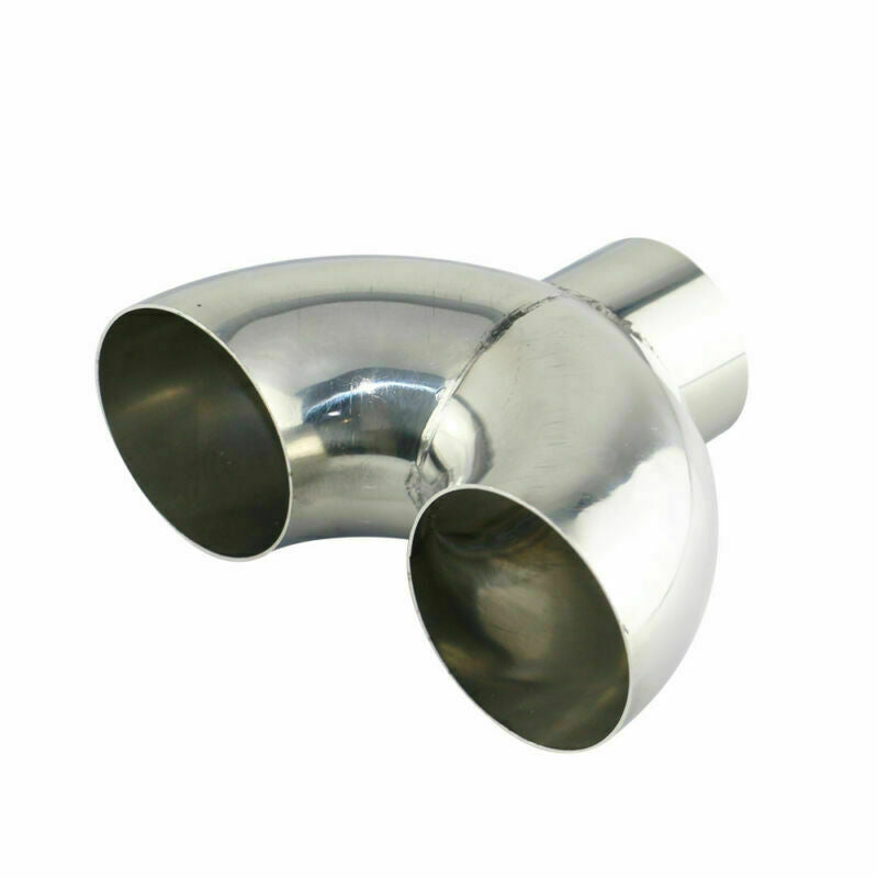 2.5'' Universal Welding Exhaust Y-pipe 2.5inch to 2.5in 100mm Adapter Connector