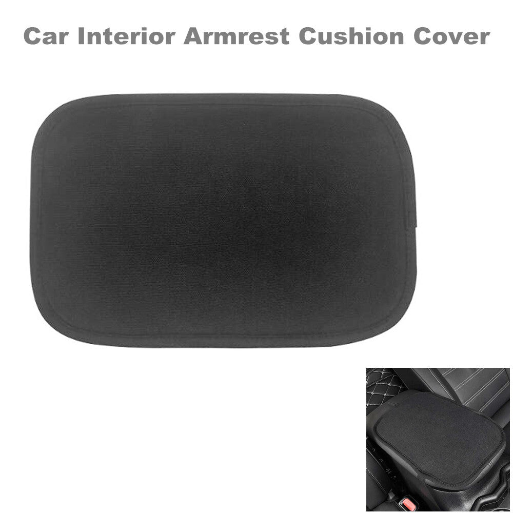 Car interior armrest cushion cover, SUV center console box armrest mat protective - n