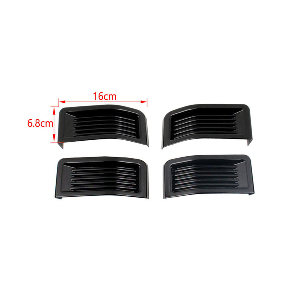 ABS Black Front Center Grille Grill Insert Trim Accessories For F150 2021+ n