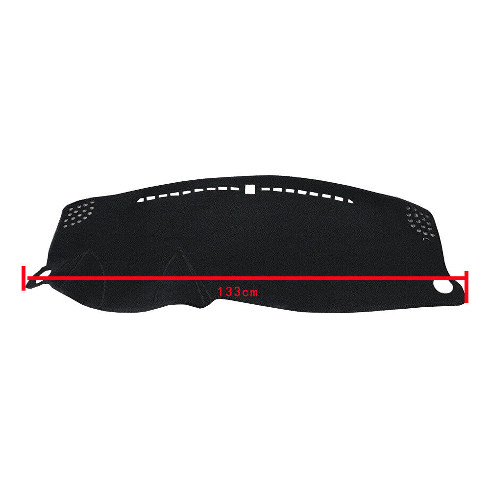 Front Car Dashmat Pad Dashboard Cover Carpet LHD For 2014-2017 HRV HR-V Vezel