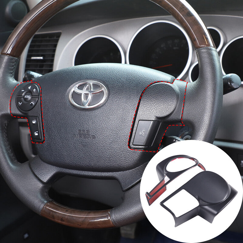 Carbon fiber steering wheel button cover trim for Corvette C8 2020 - 2023 Q