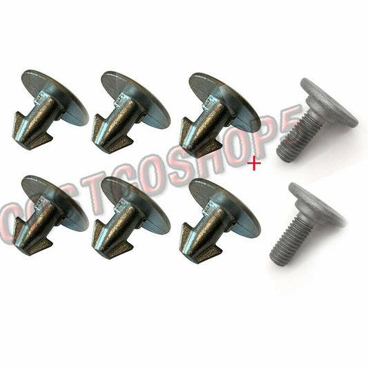8PCS Radiator Engine Access Cover Pin ScrewLower Cover Bolt for Honda CRV for Civic