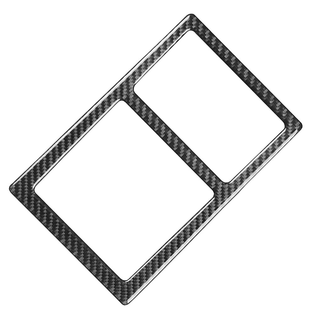 Rear Console Panel Frame Cover Trim for Volkswagen for Passat B5 2001-2005 Black