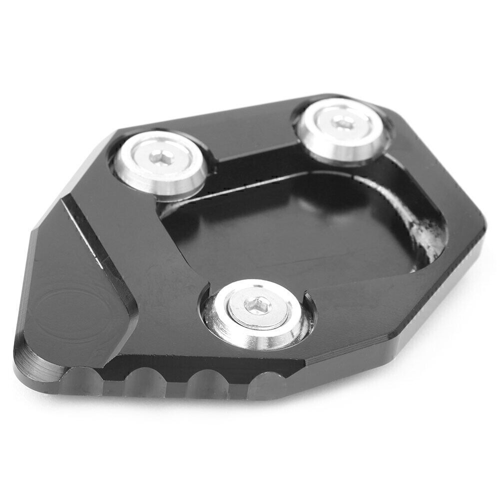 Kickstand Foot Stand Plate Pad Extension for HONDA CBR600RR F5 2007-2015 Black Q