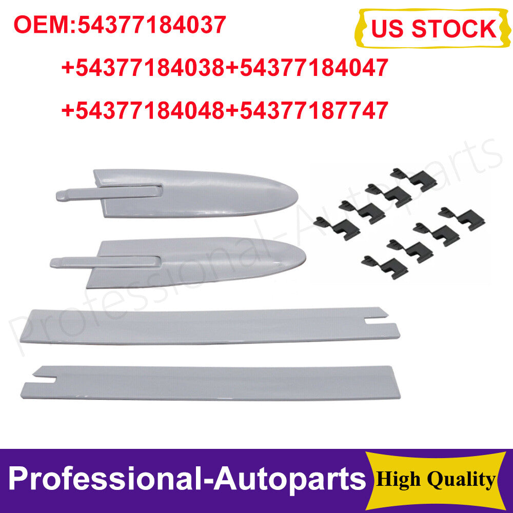4PCS Convertible Roof Top Hinge Cover With Clips for BMW E93 335i M3 M4 F83 Q