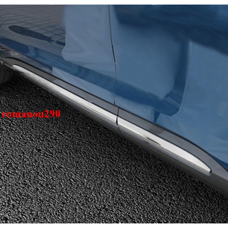 for Corolla Sedan 2019-2023 Black Rear Window Louver Cover Side Vent Trim v