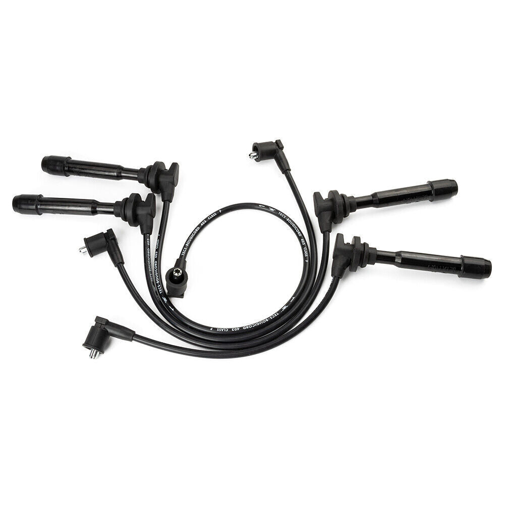 4PCS Spark Plug Ignition Wires for Hyundai for Elantra Tiburon for Kia Spectra Soul L4 Q