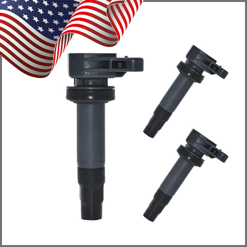 Set of 3 Ignition Coils for Daihatsu Charade Sirion for Mira Move YR-V 90048-52125