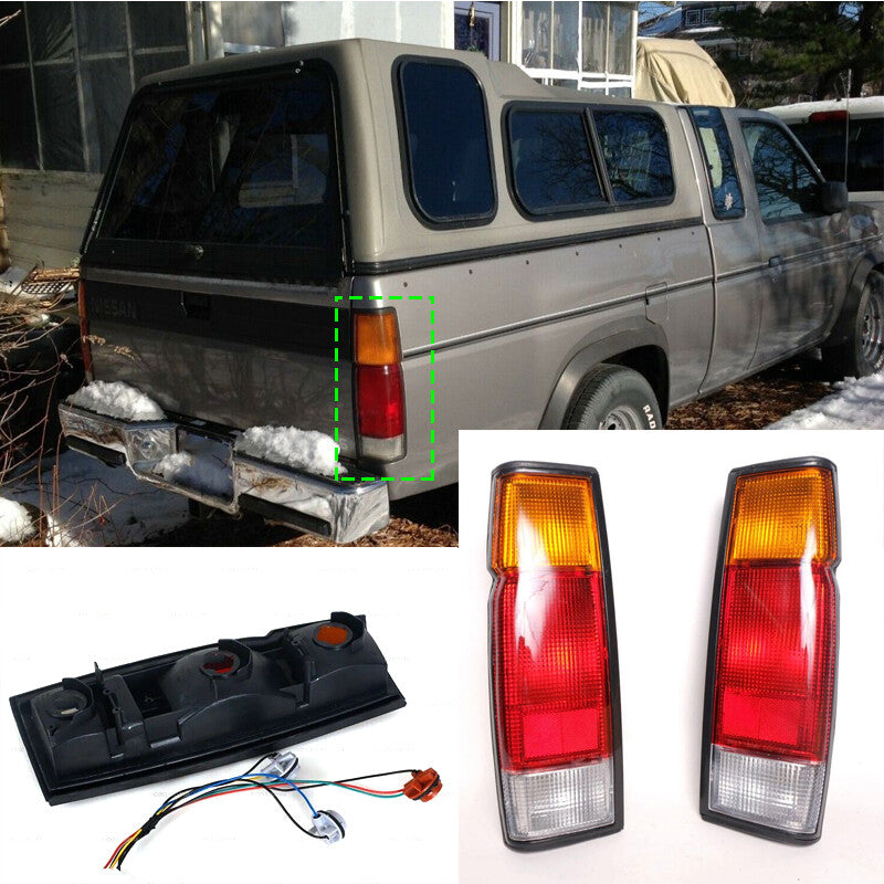 Pair taillight for Nissan Hardbody D21 Pickup 1986 1987-1997 B6550-25G60