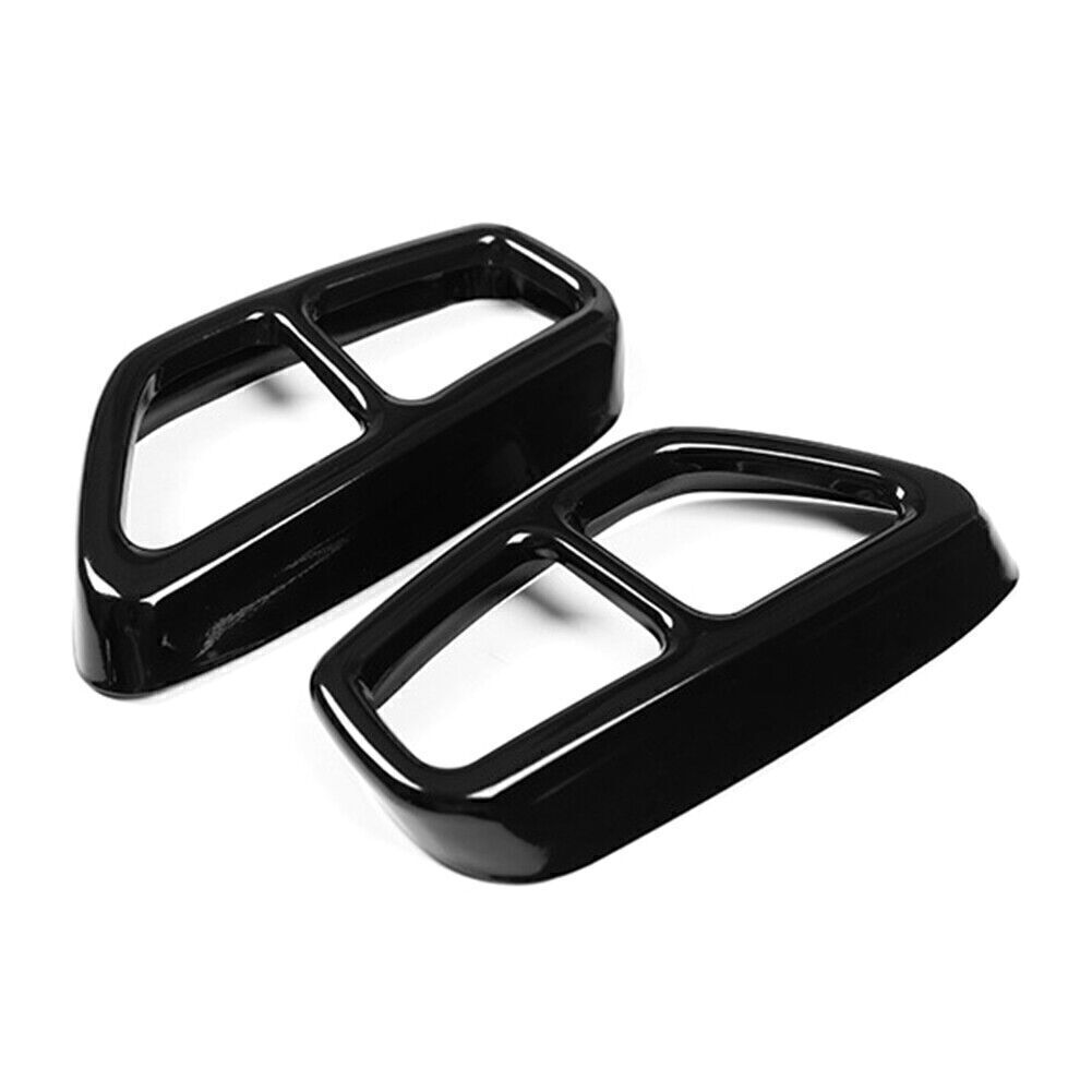 Exhaust Muffler Pipe Tip Tailpipe Cover Trim Fit for BMW 5 Series G30 G31 2017 18 cl