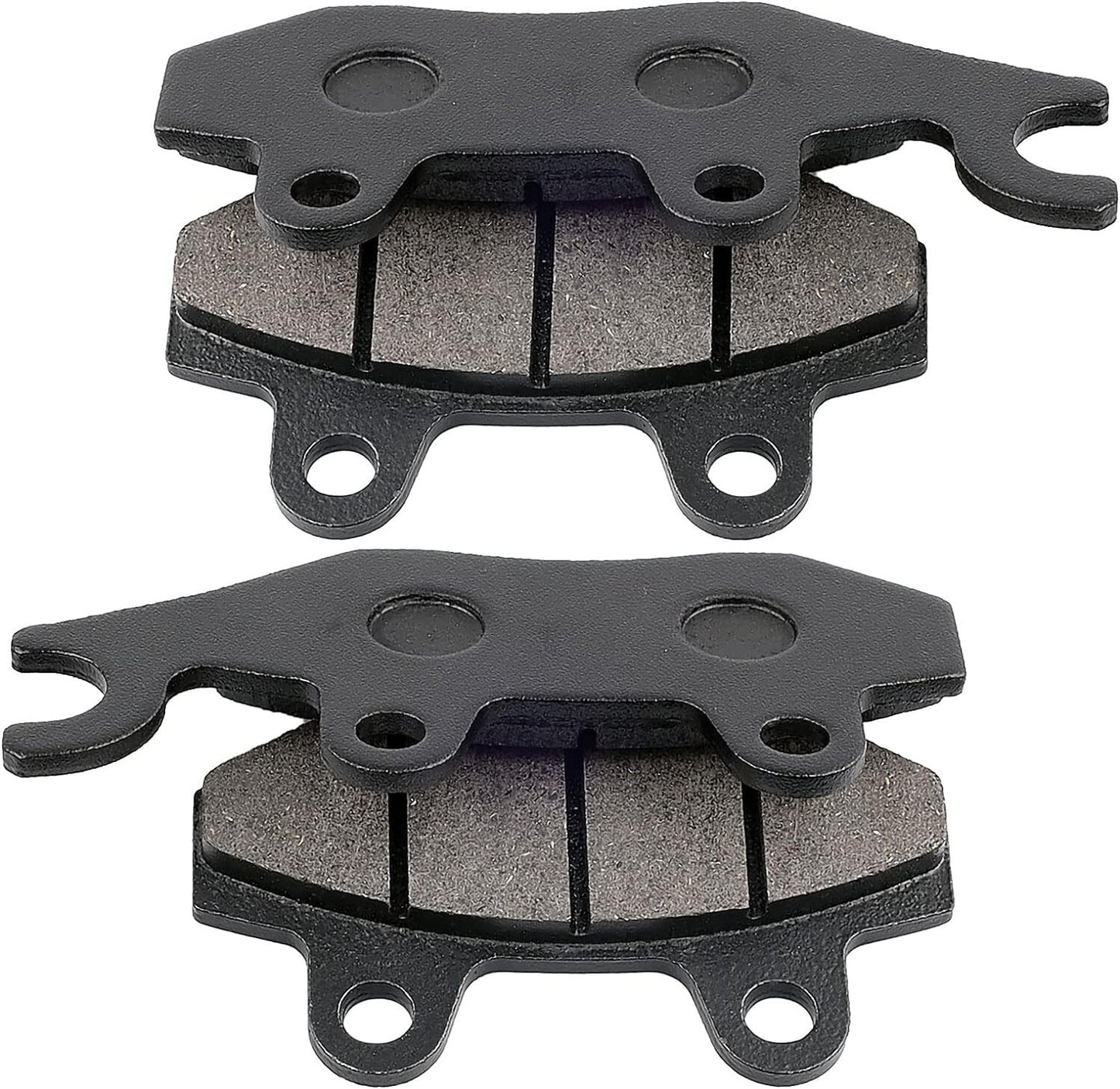 Front Rear Brake Pads for Kawasaki Bayou 300 400 Mule Pro 820 1000 2015-2023