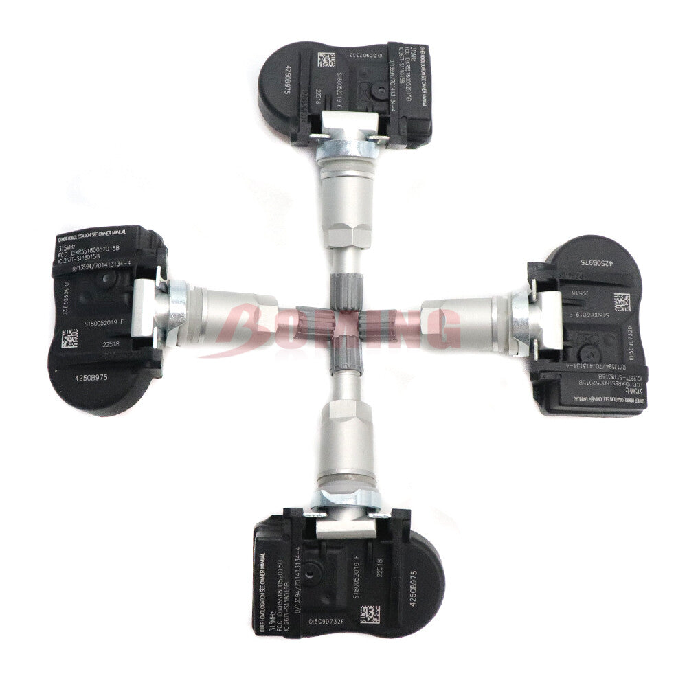 (4) TPMS 4250B975 Tire Pressure Sensor for Mitsubishi Outlander Lancer i-MiEV (USA)
