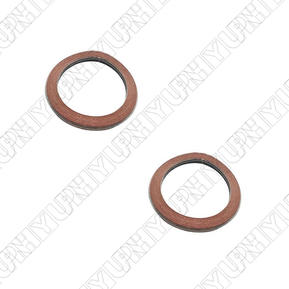 2Pcs 90917-06076 Pipe Connector Gaskets for Toyota Highlander Tacoma for Lexus ES350