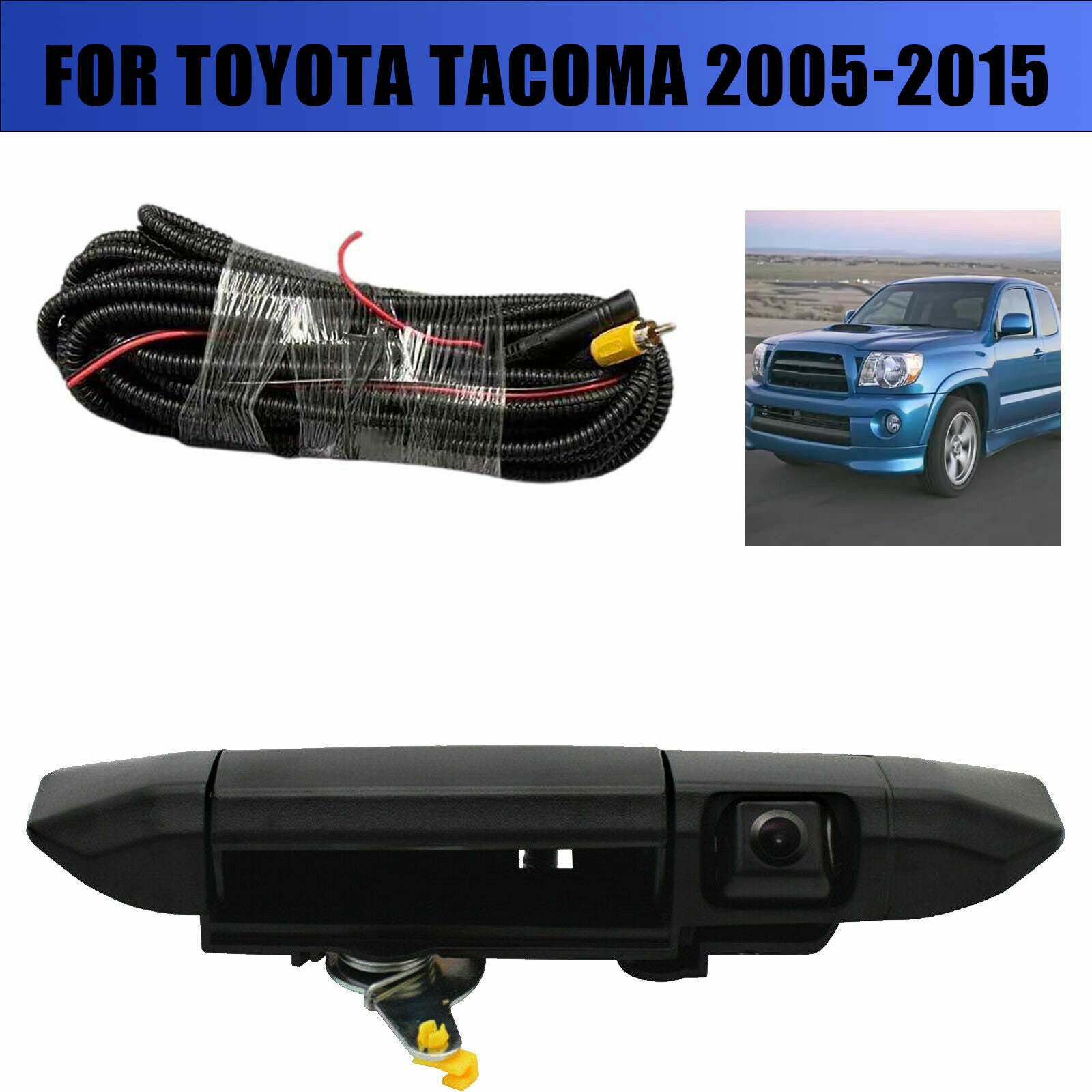 for Toyota Tacoma 2005-2015 Tailgate Handle with Reverse Backup Camera AT