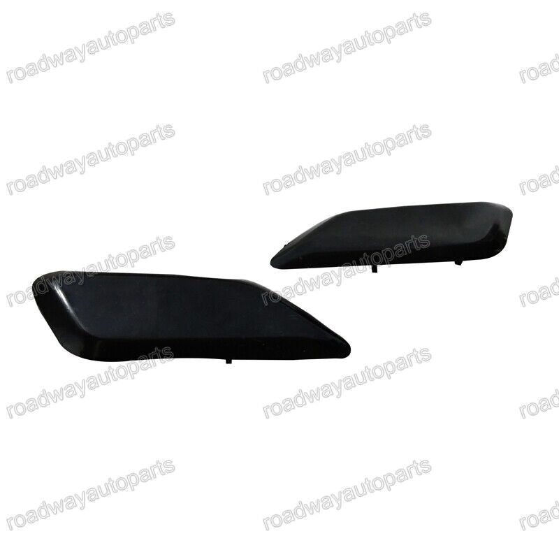 Pair Front Headlight Washer Nozzle Jet Cover Cap for HONDA ODYSSEY 2009-2014 RB3 Q