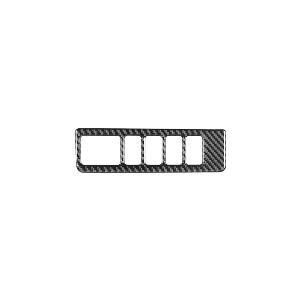 Suitable for Camry 2018-2023 carbon fiber ABS for seat adjustment handle button cover decoration- v