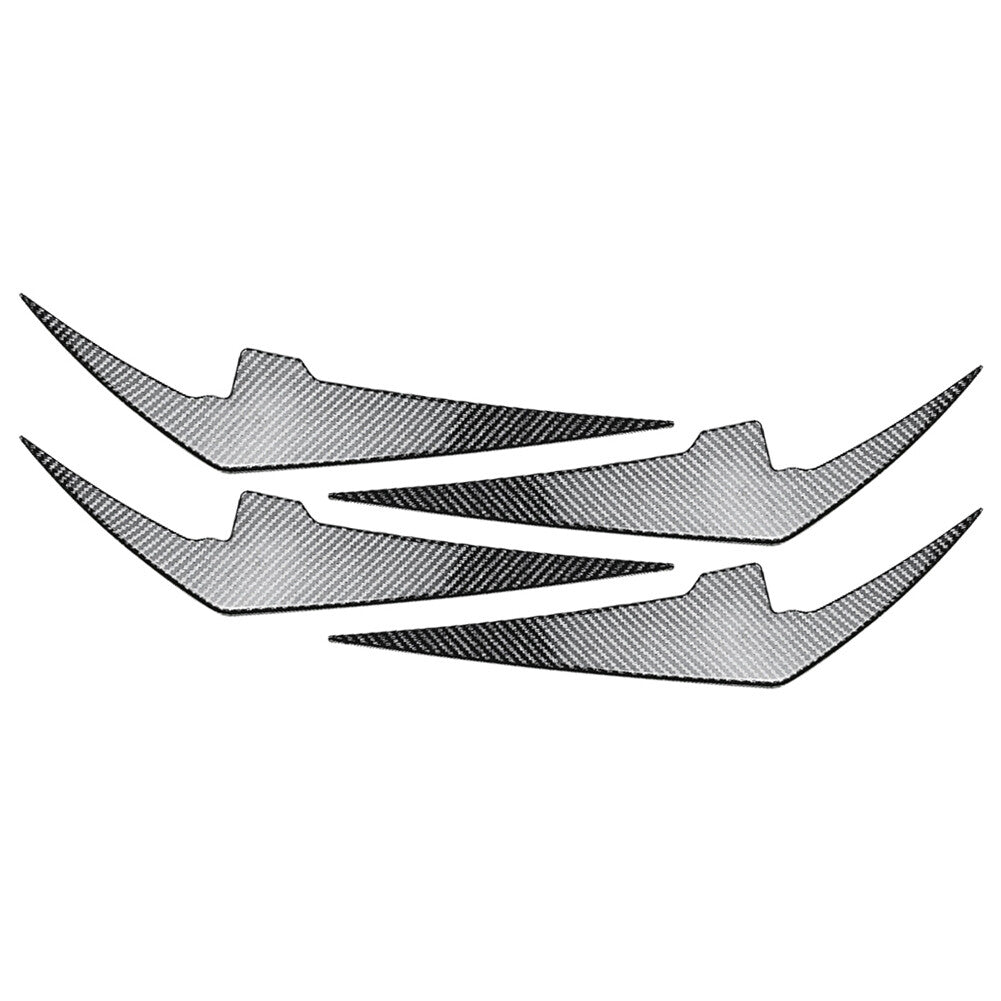 4x Front Bumper Side Spoiler Splitter Fit for BMW 3 Series G20 G21 LCI M Sport 2023+