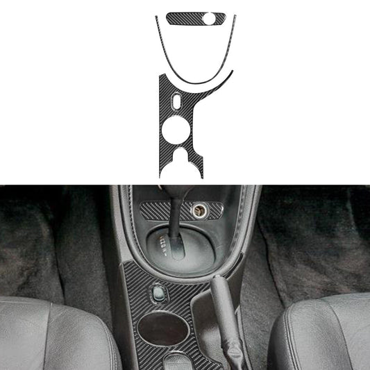 4Pcs Interior Front Door Handle Carbon Fiber Cover Trim for Fiat 500L 2014-2017 v