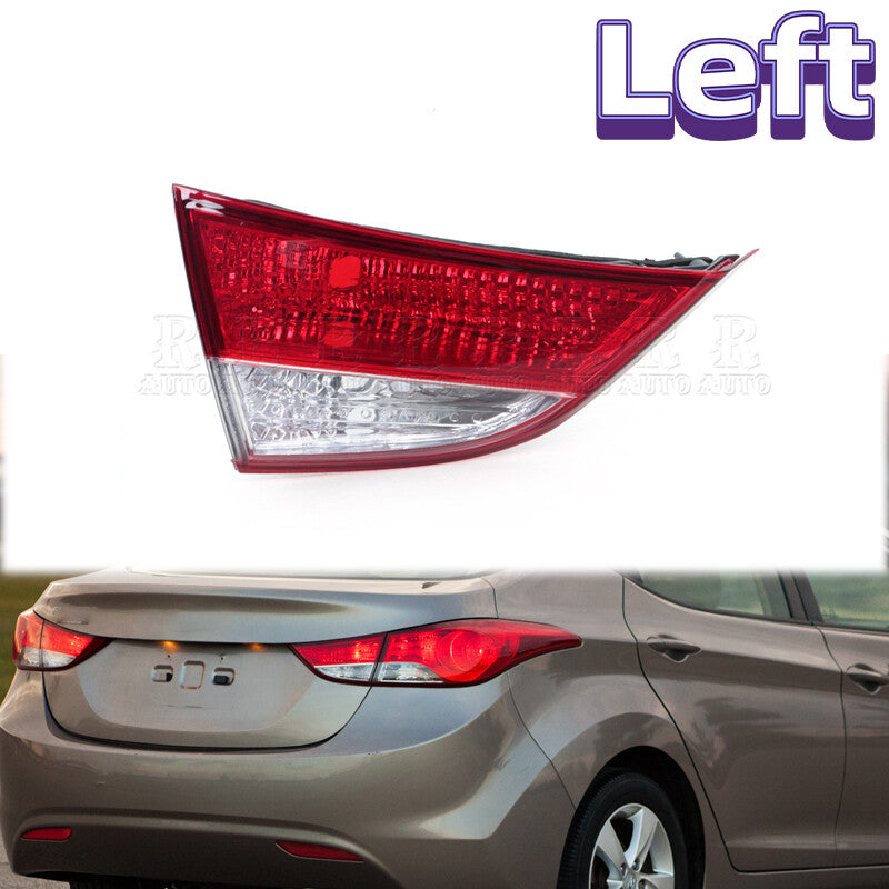 for Hyundai for Elantra 2011-2013 Left Rear Tail Light Inner Brake Lamp No Bulb