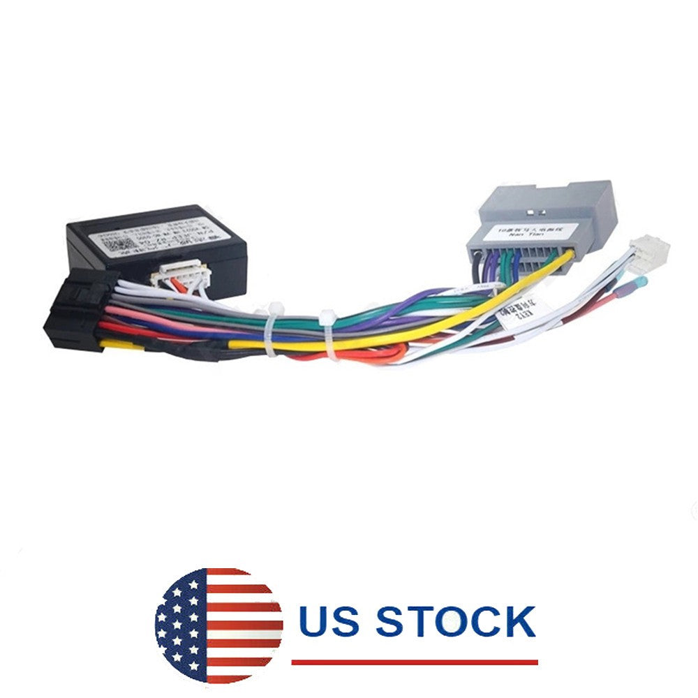 Car 16pin Android Wiring Harness With Canbus Aftermarket Stereo Installation