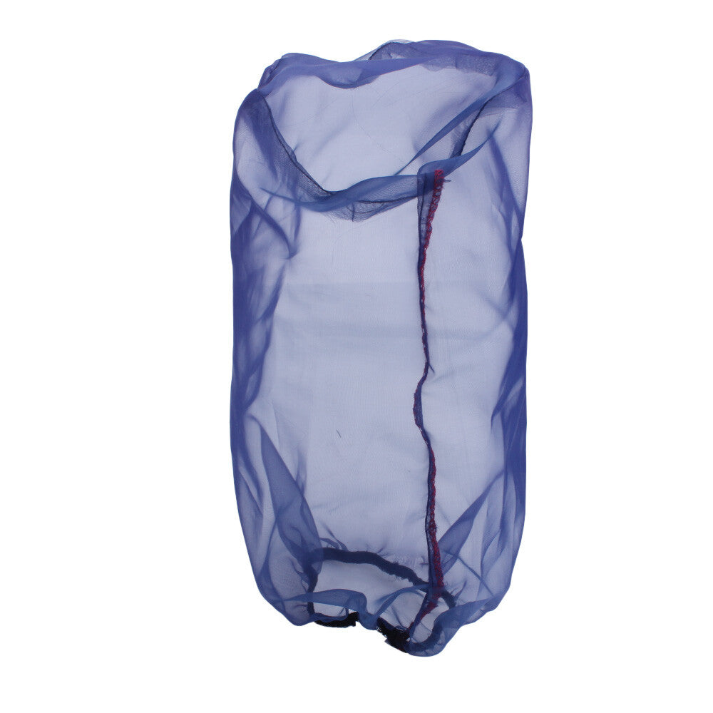 Blue New Flow Cylindrical Inflow Air Filter Guard Dust Cover Cloth Long Style Q