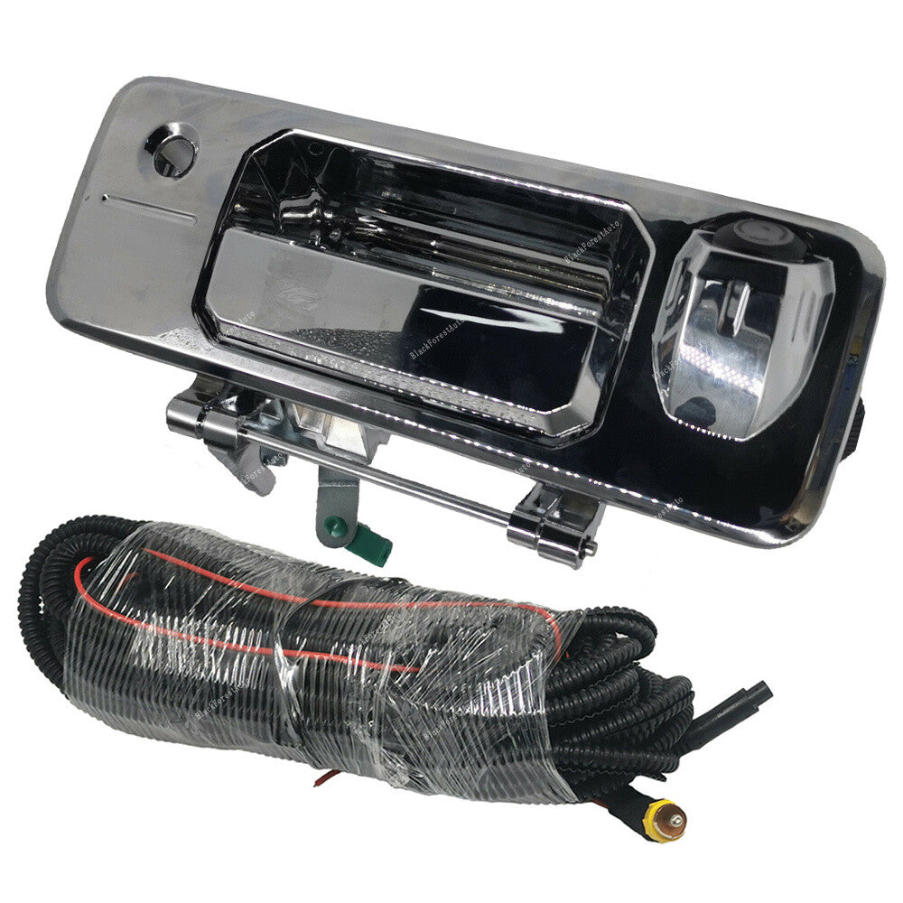 Fit For 2016-21 for Toyota Tundra Tacoma Tailgate Handle w/Camera Chrome 69090-0C090 Q