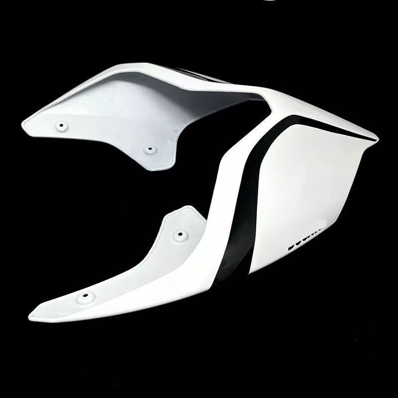 Whtie/Black rear passenger fairing for Ducati Panigale V2 2020 - 2022