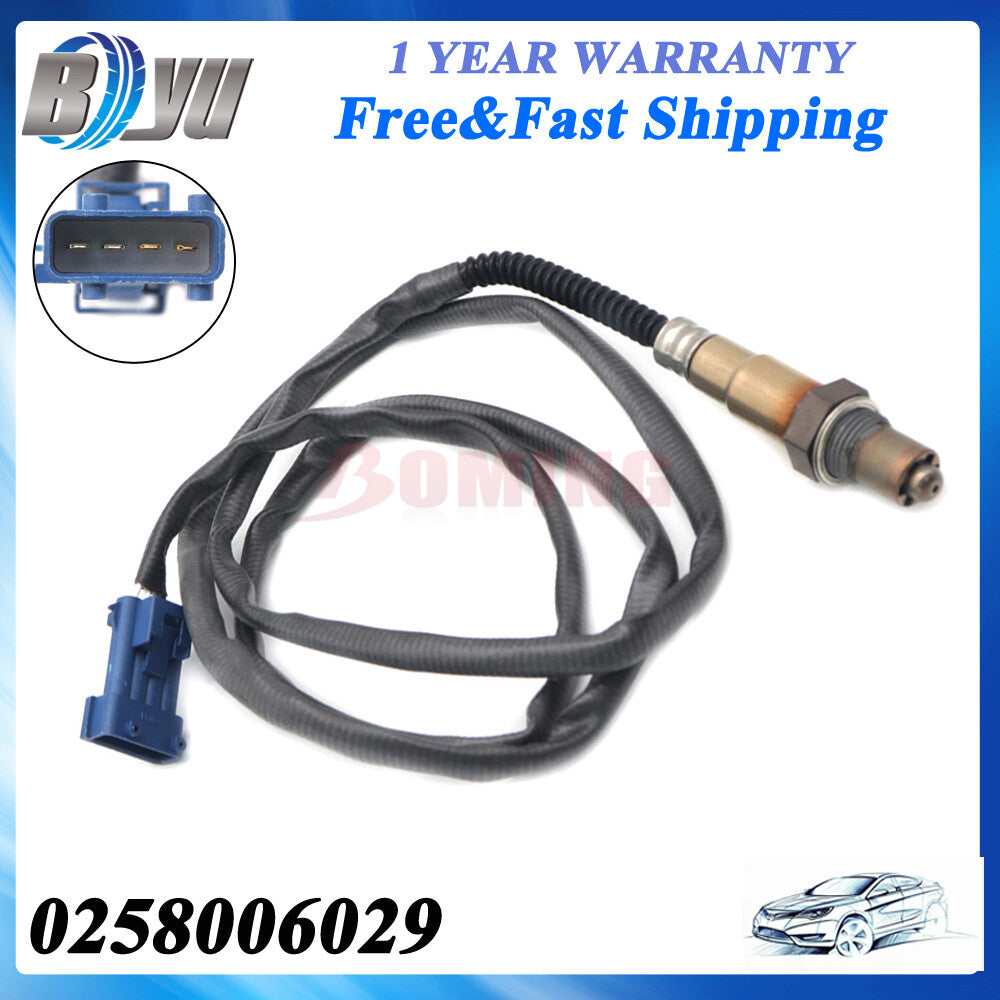 0258006029 Air Fuel Ratio Lambda O2 Oxygen Sensor for Peugeot 206 307 607 1628HV