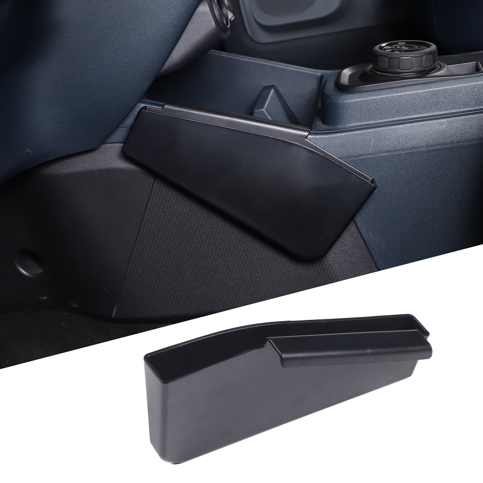 Storage box/organizer for the left side tray of the transmission on the Maverick 2022 - n
