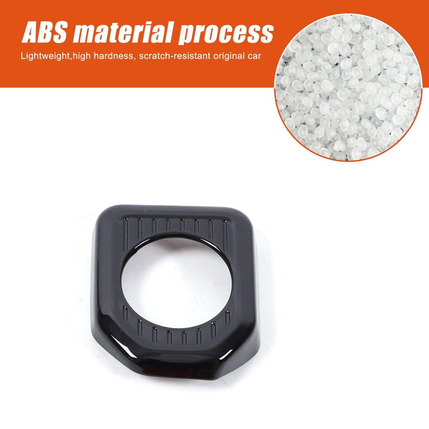 ABS single-button start switch cover trim suitable for 2024 Prado for Land Cruiser LC250 n