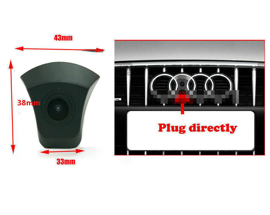 Car Front View Camera for Audi A1 A3 for A4 A5 A6 A7 A8 Q3 for Q5 Q7 8P 8V Frontkamera Q