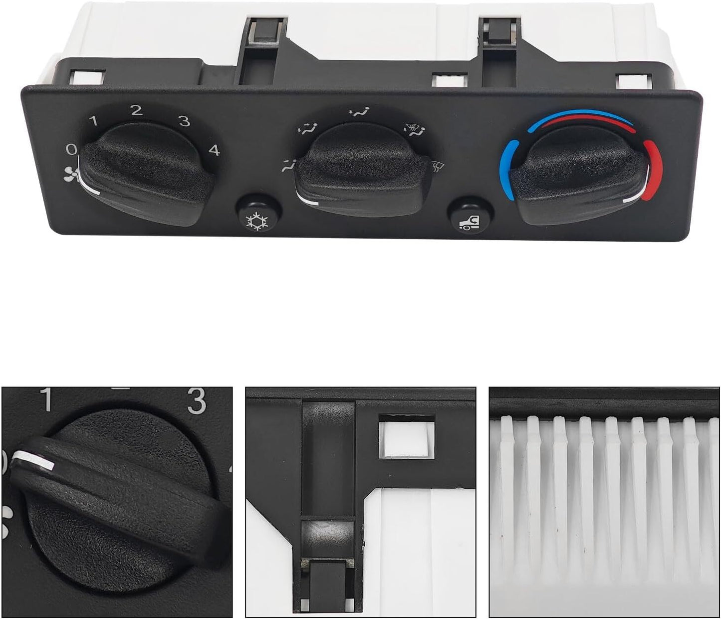 Q21-6119 for Peterbilt Truck A/C Climate Control Module Panel n