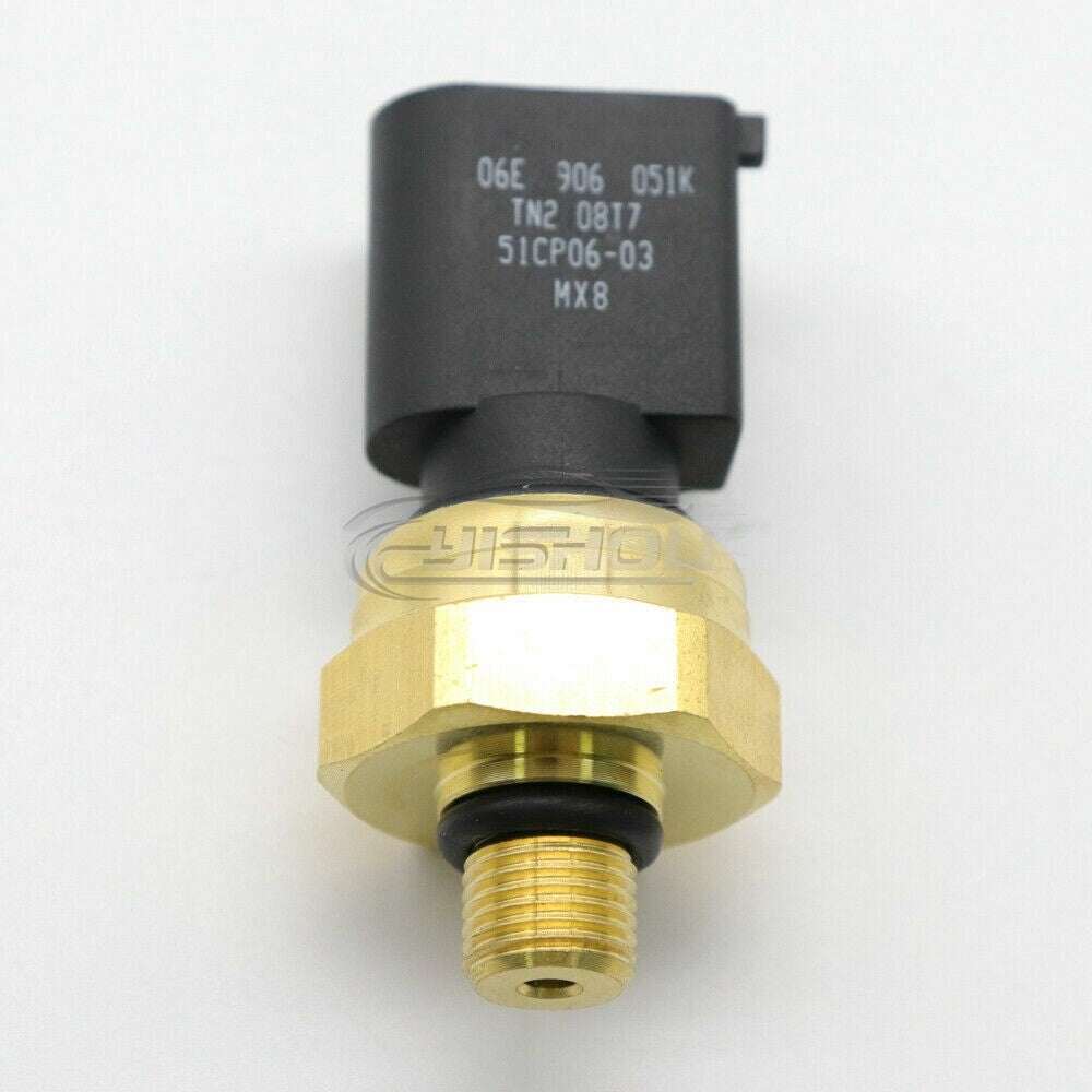 Fuel Pressure Sensor 06E906051K for VW for Jetta for Passat GTI Eos for Audi A3 for A4 S5 TT