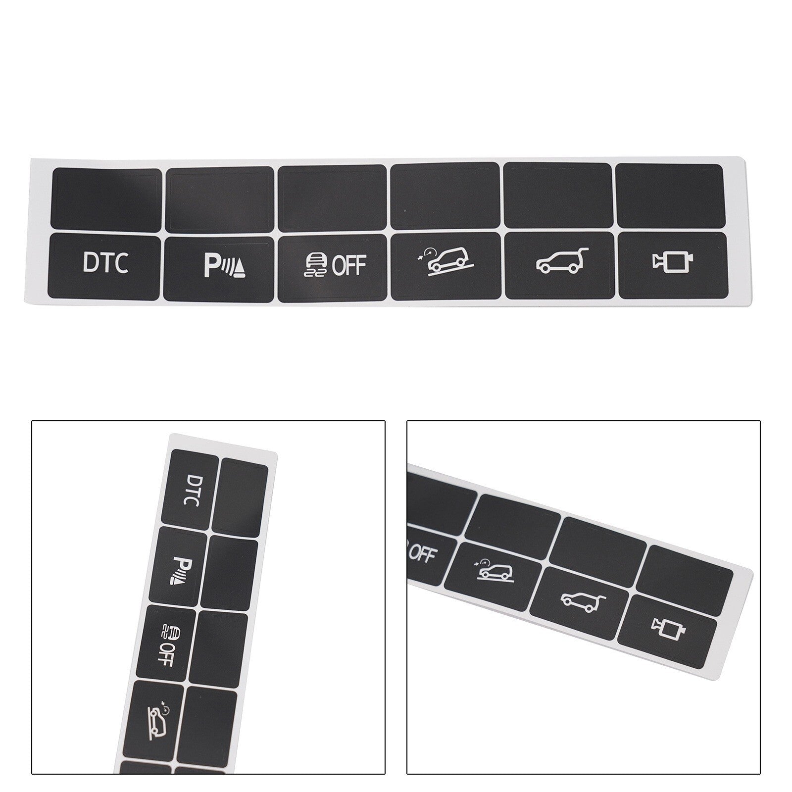 Replacement Part Dash Button Stickers DTC Traction Control For 2006-2013 v