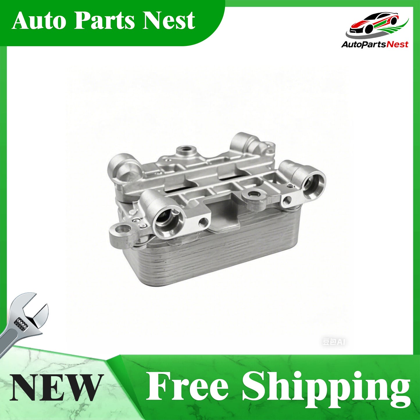 8-Speed Automatic Transmission Oil Cooler for VW Touareg for AUDI Q7 10-15 7P0317037 Q