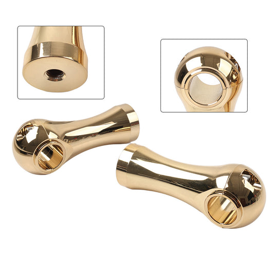 2.0 Tall CNC Handlebar Riser Clamps for Harley Dyna Softail Road King w/1 Bar