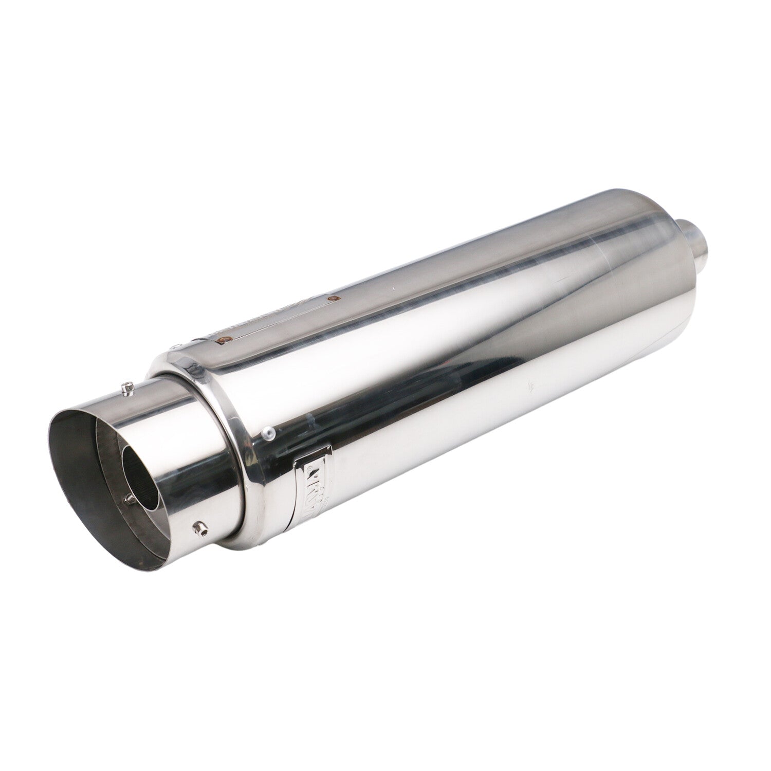 2 Inlet 4.5 Outlet Great Sound Exhaust Muffler Tips Sliencer Tip