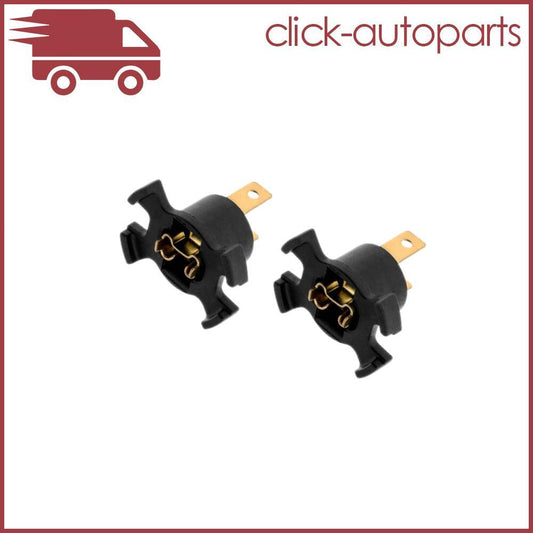 2pcs H1 Headlight Bulb Socket Holder Adapter Fit for Honda Odyssey 2005-2008 Q