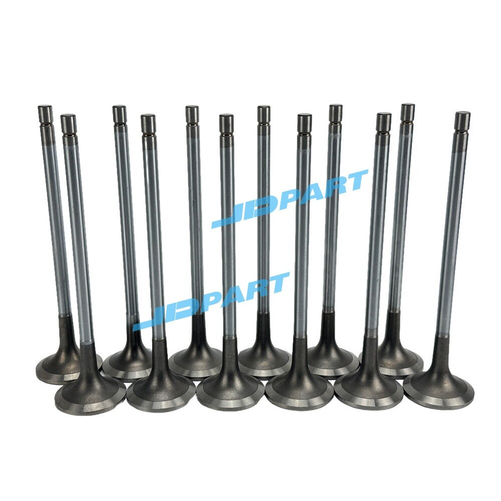 12 QSK19 exhaust valves 3090371 and 3804891 are suitable for excavator engine parts.