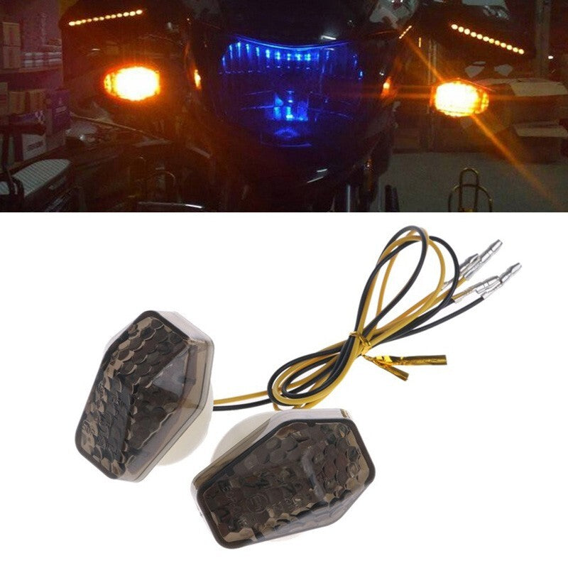 LED Flush Mount Turn Signal Light Indicator Fit for SV650/650S SV1000S DL650