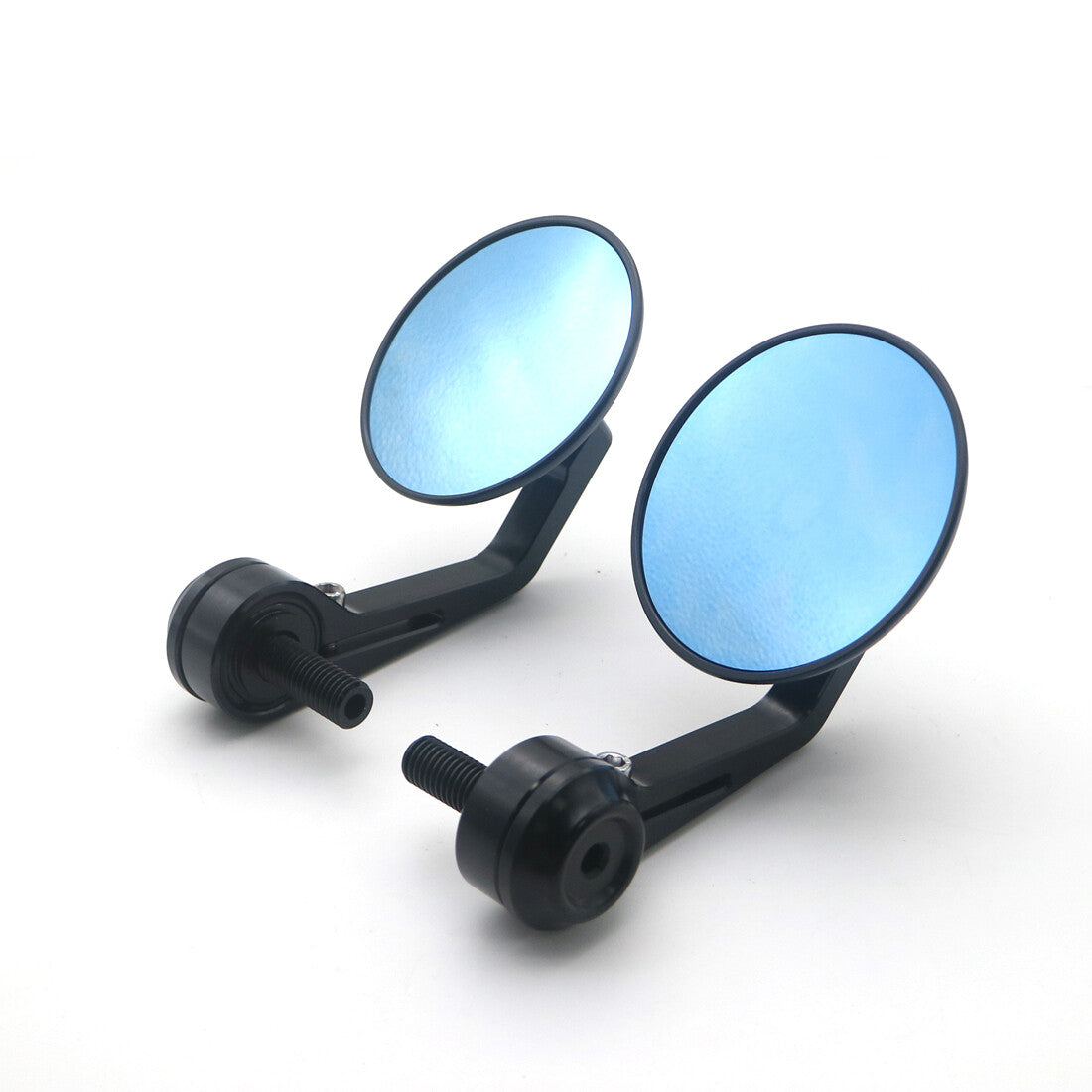 Black CNC Handlebar end Side Mirror 12mm Bolt-on for BMW R nineT Scrambler Urban Q