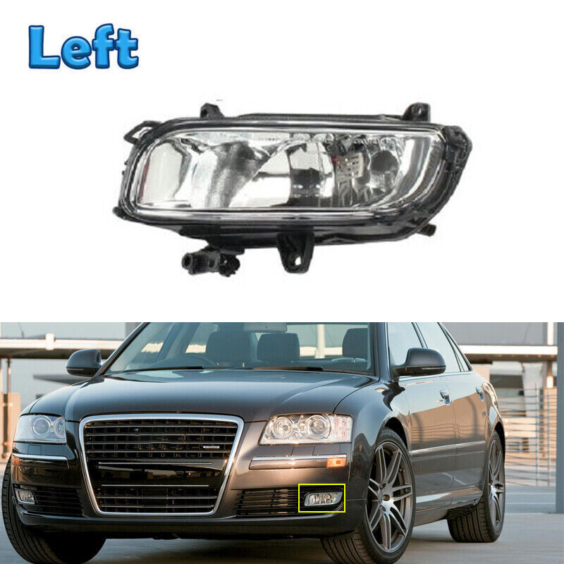Left Car Front Bumper Halogen Fog Light Lamp for Audi for A8 Quattro for A8 D3 2008-2010