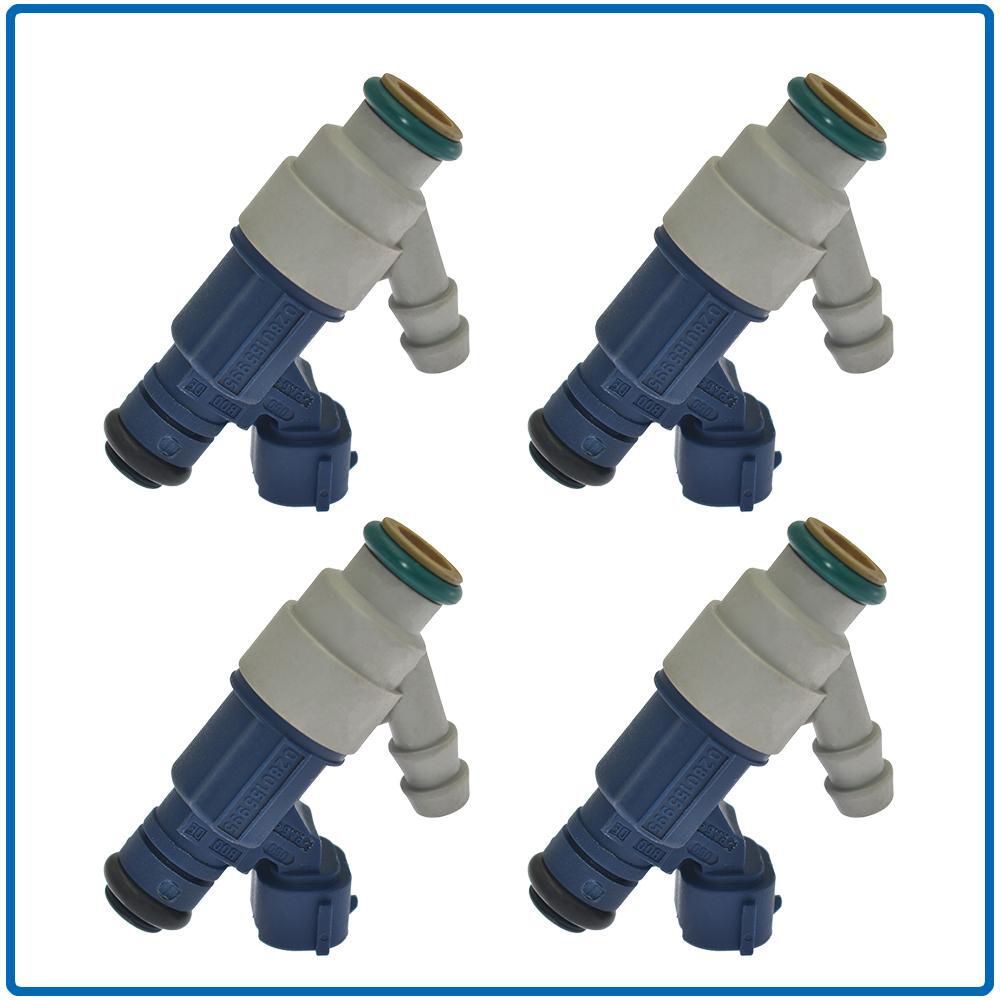 Set 4 0280155995 Fuel Injectors For 2000-05 for Volkswagen for Golf Beetle for Jetta 2.0L I4
