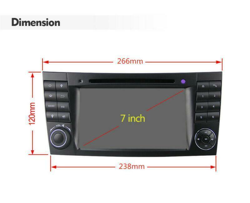 for Mercedes W211 E W219 CLS Android 10 DVD Radio Stereo Player GPS 32GB Carplay