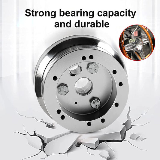 American 5-pin and 6-pin automotive steering wheel hub adapter polished hub connector accessories - n